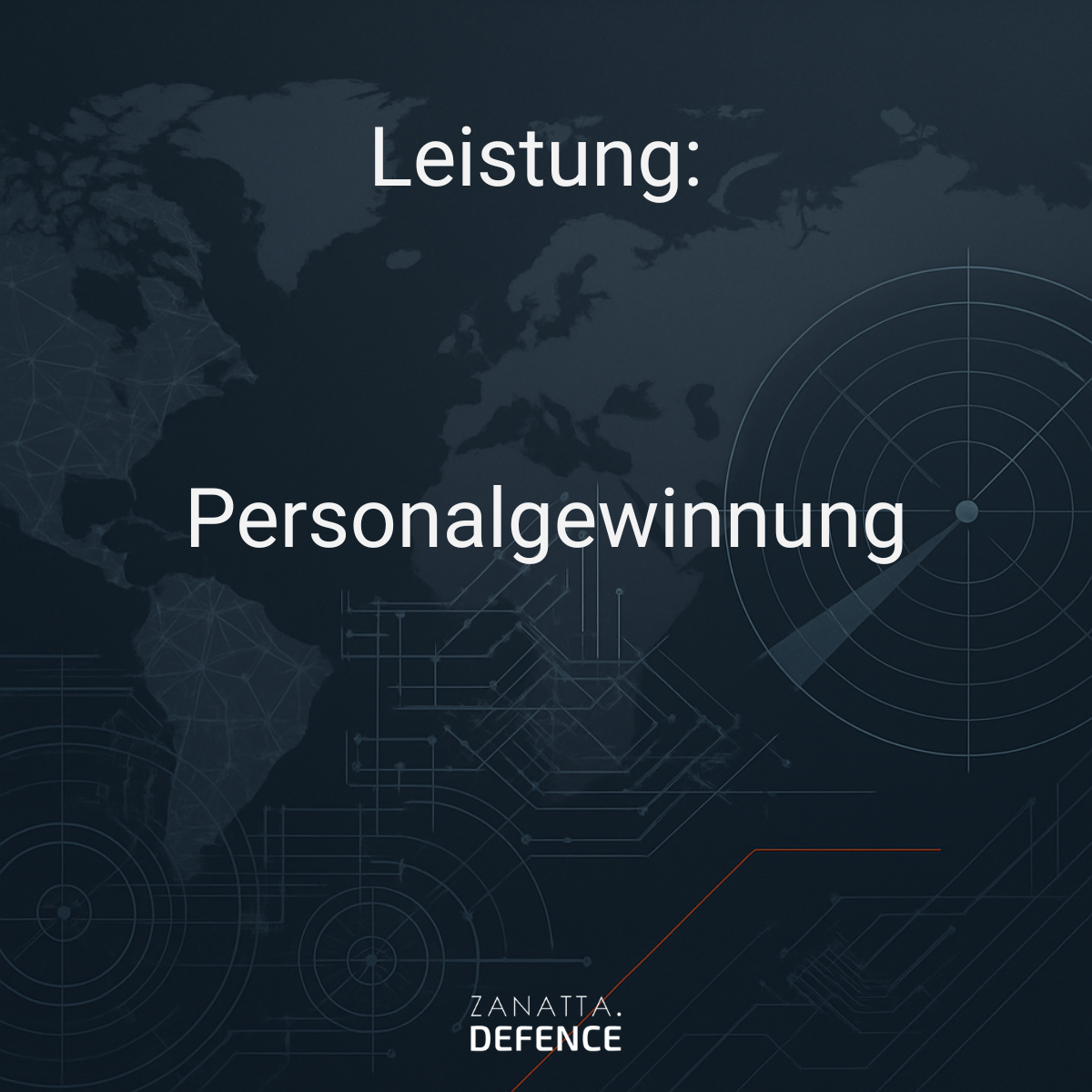 Leistung Personalgewinnung